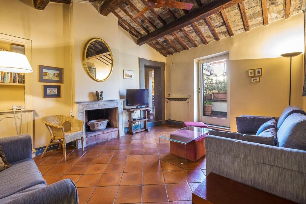 Navona Penthouse Apartment With Terraces Рим Экстерьер фото